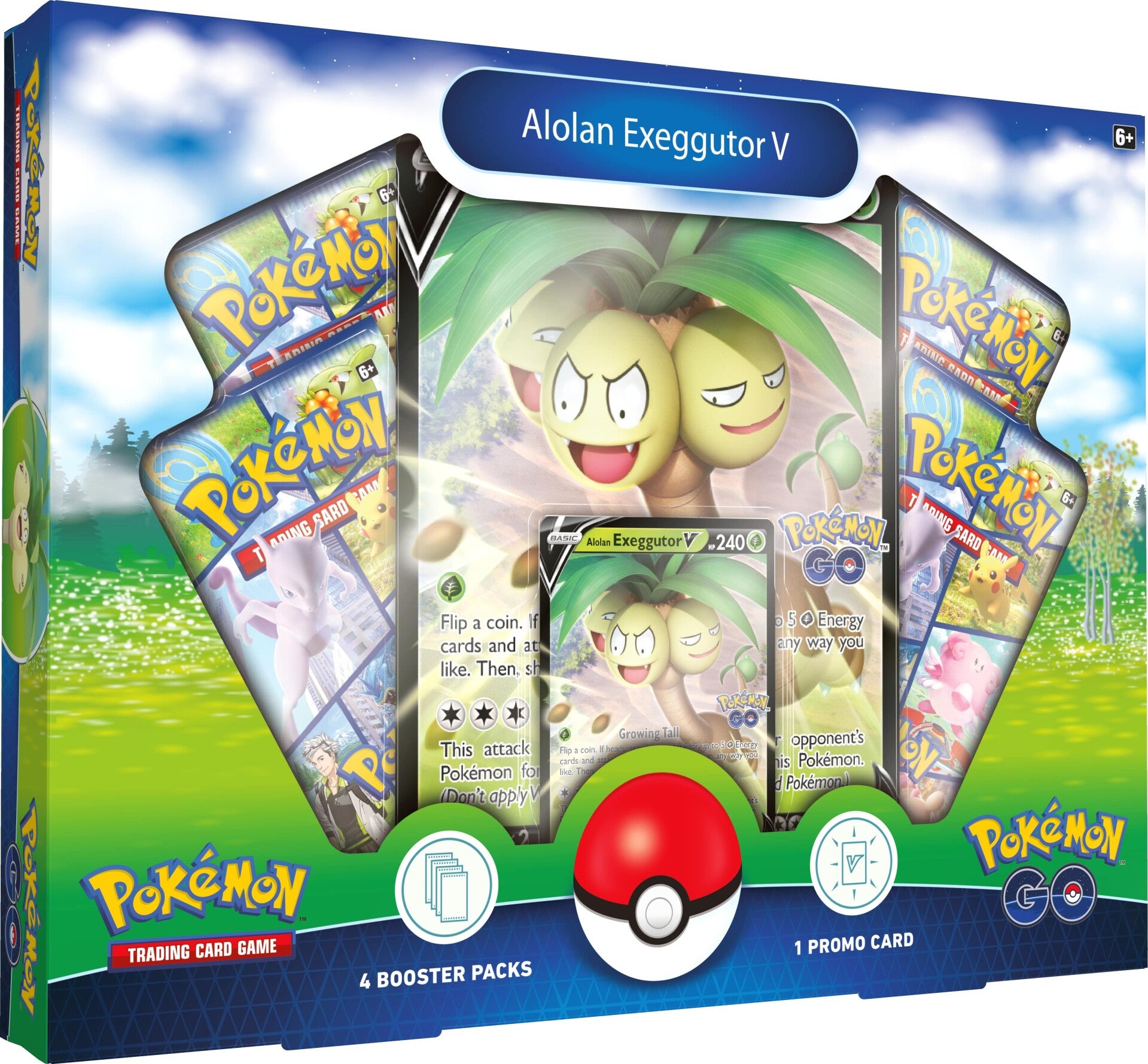 Pokemon TCG: Pokemon GO Collection - Alolan Exeggutor V