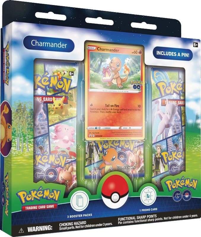 Pokemon TCG: Pokemon GO Pin Collection - Charmander