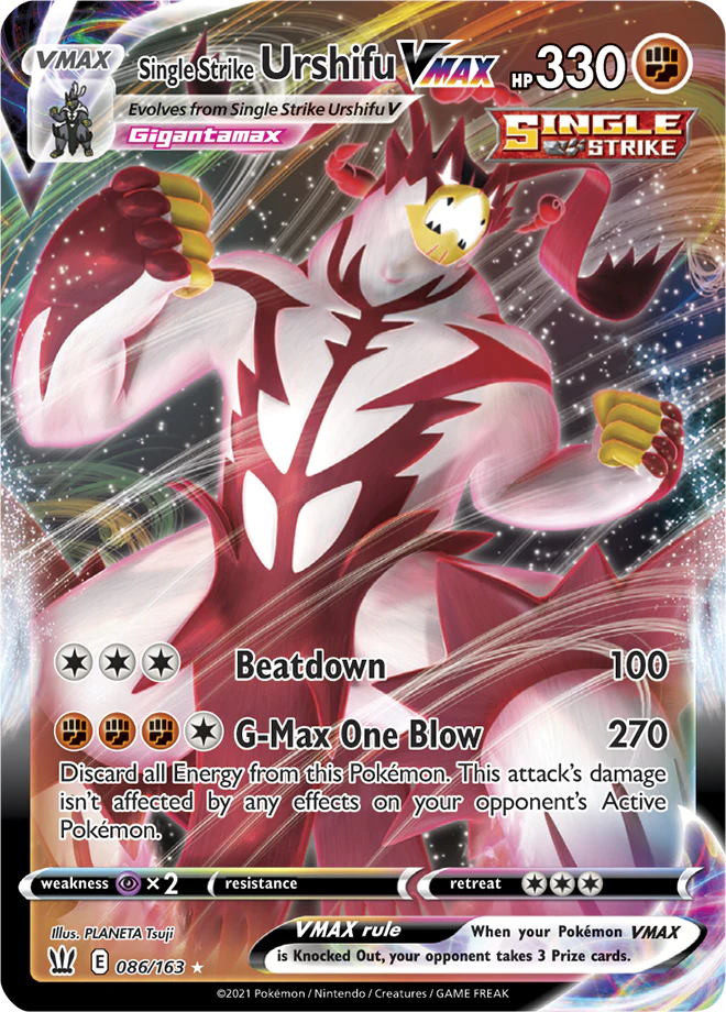 Battle Styles - 086/163 - Single Strike Urshifu VMAX