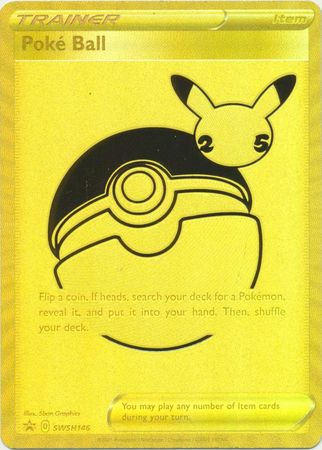 Sword & Shield Promos - SWSH146 - Poké Ball (złota)