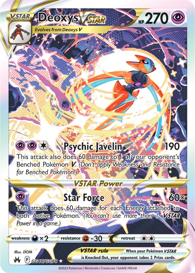 Crown Zenith - GG46/GG70 - Deoxys VSTAR