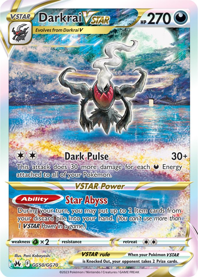 Crown Zenith - GG50/GG70 - Darkrai VSTAR