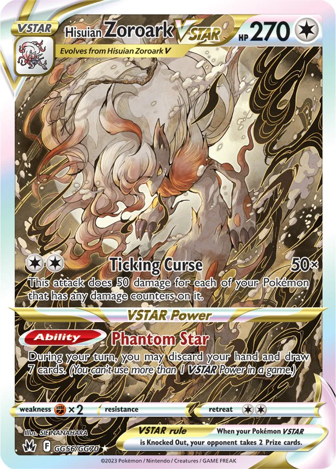 Crown Zenith - GG56/GG70 - Hisuian Zoroark VSTAR