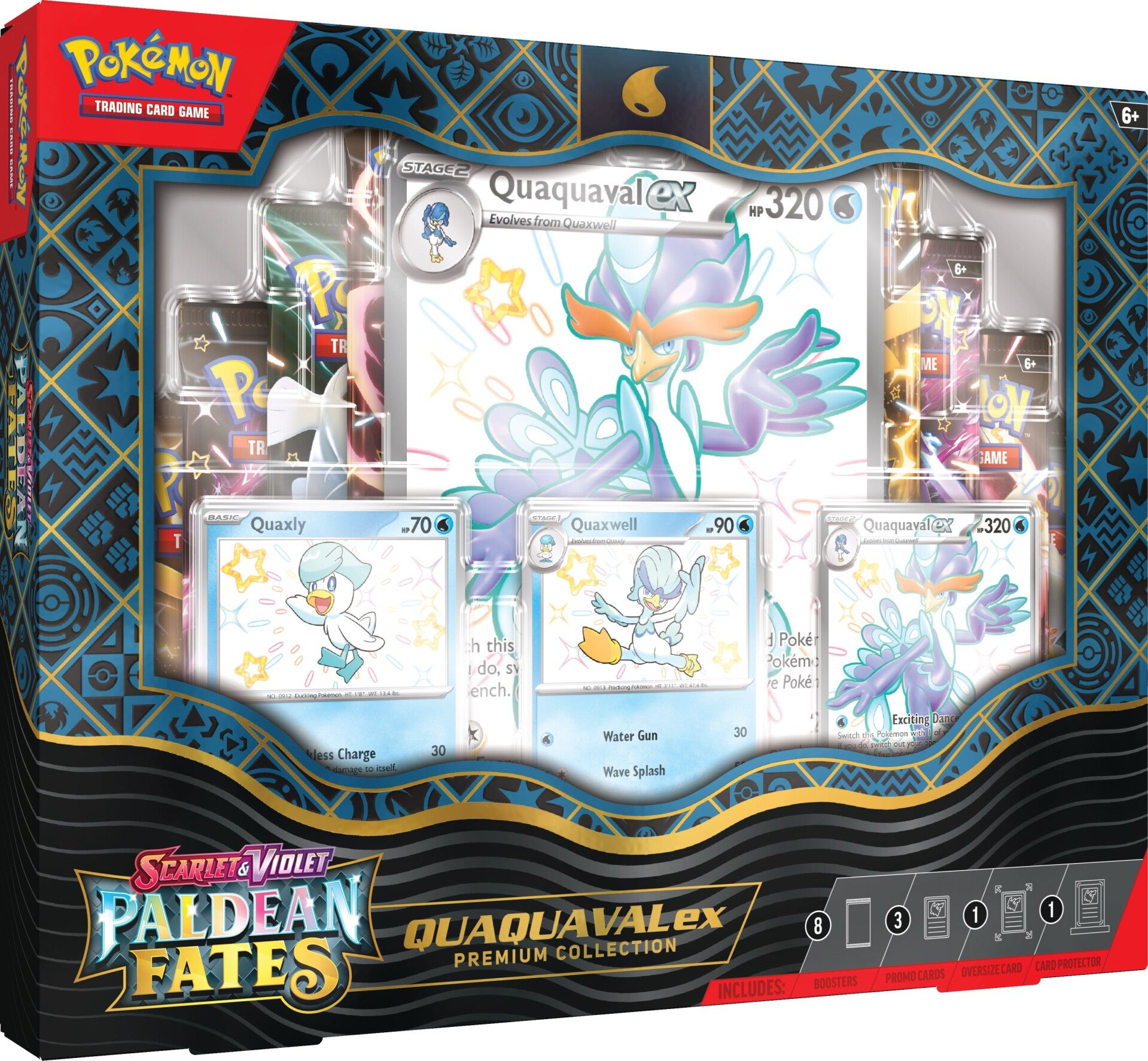 Paldean Fates - Premium Collection Box - Quaquaval ex