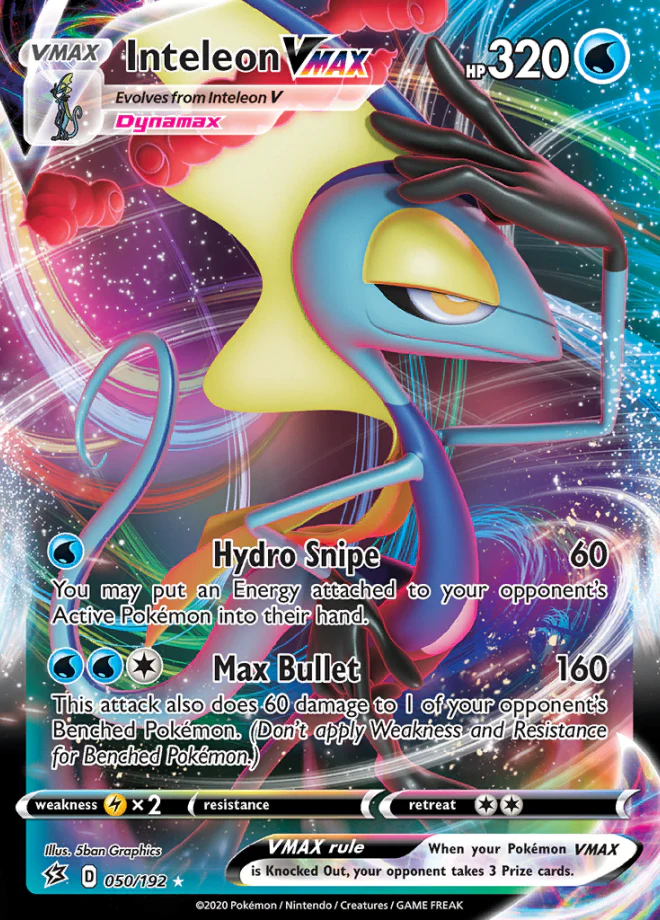 Rebel Clash - 050/192 - Inteleon VMAX