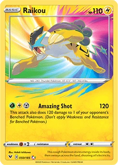 Vivid Voltage - 050/185 - Raikou (Amazing)