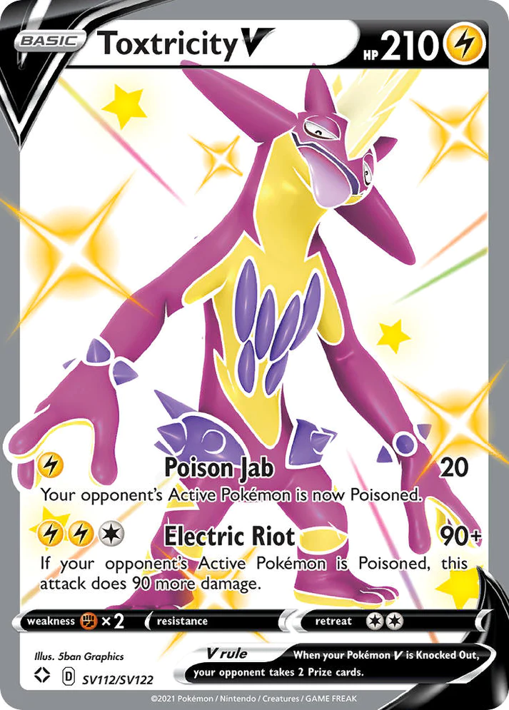Shining Fates - SV112/SV122 - Toxtricity V