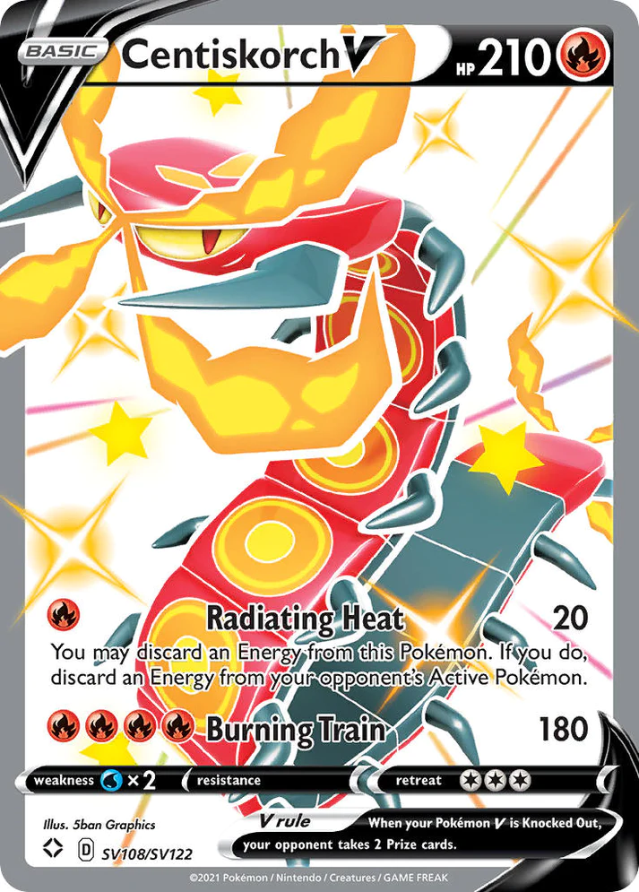 Shining Fates - SV108/SV122 - Centiskorch V