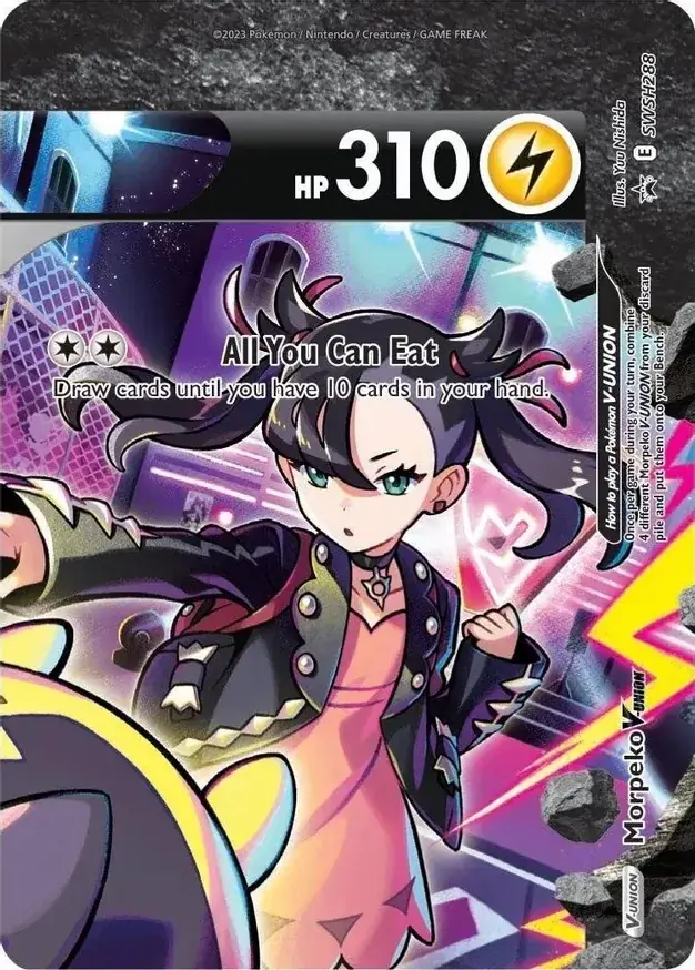 Sword & Shield Promos - SWSH288 - Morpeko V-Union