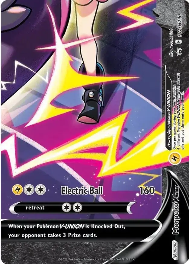 Sword & Shield Promos - SWSH290 - Morpeko V-Union