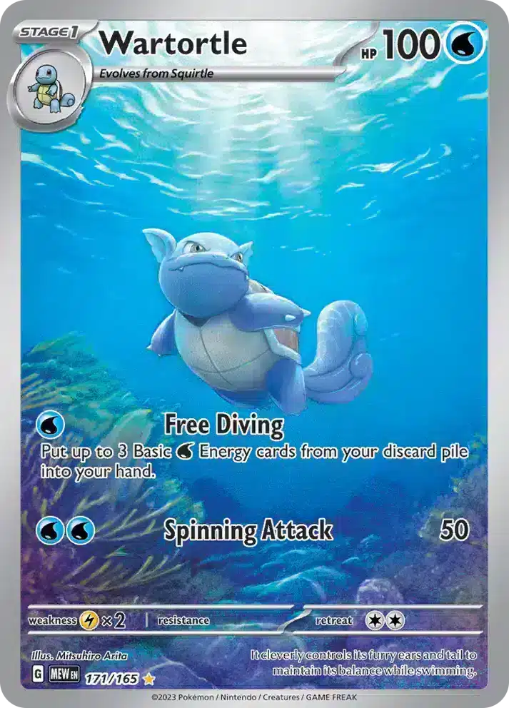 151 - 171/165 - Wartortle