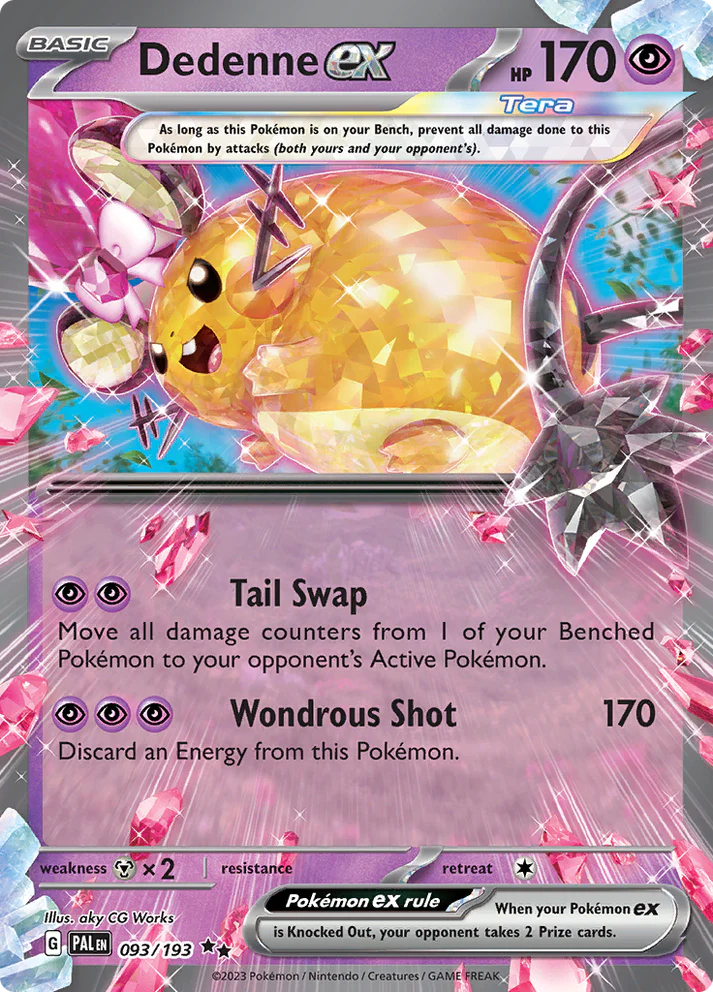 Paldea Evolved - 093/193 - Dedenne ex