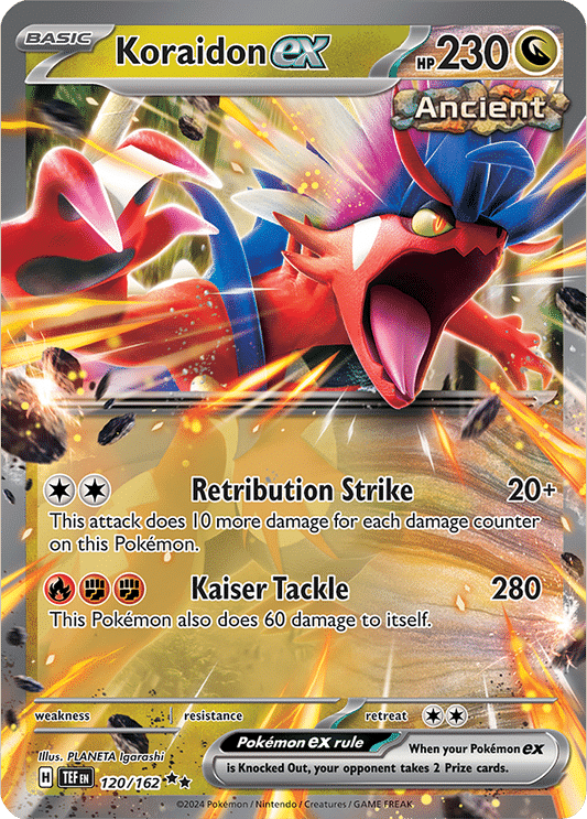 Temporal Forces - 120/162 - Koraidon ex