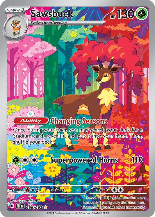 Temporal Forces - 166/162 - Sawsbuck
