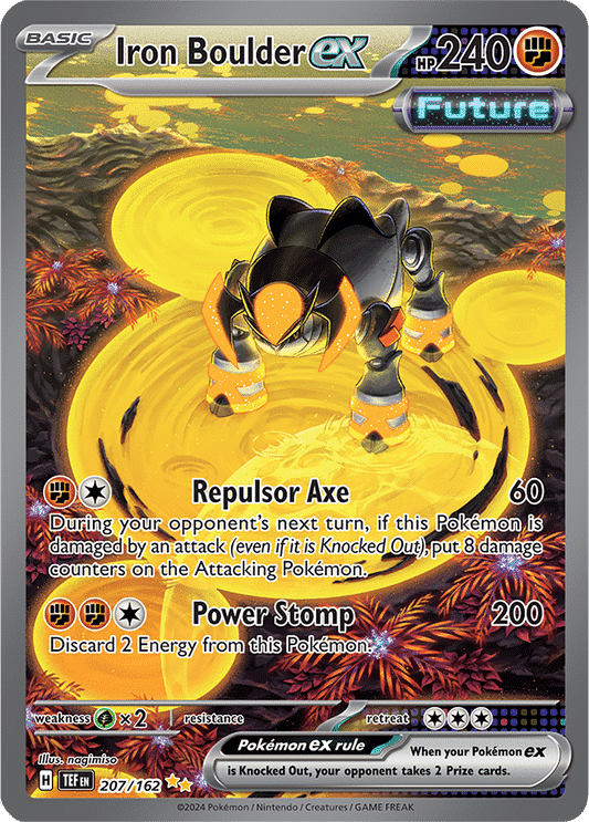 Temporal Forces - 207/162 - Iron Boulder ex