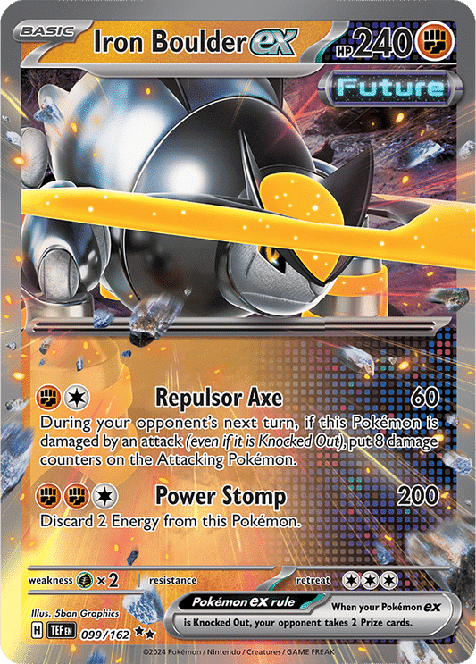 Temporal Forces - 099/162 - Iron Boulder ex