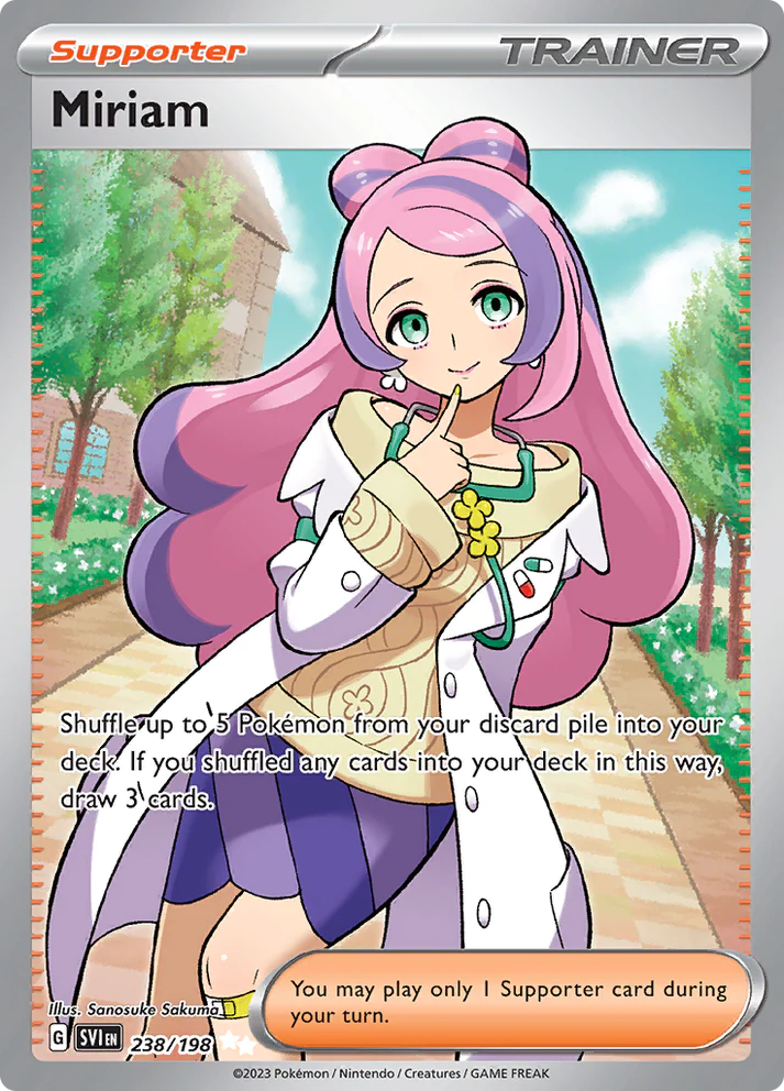 Scarlet & Violet - 238/198 - Miriam