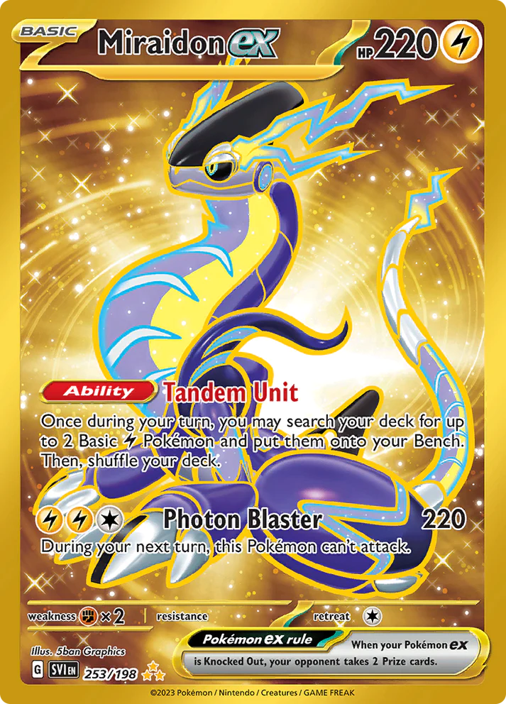 Scarlet & Violet - 253/198 - Miraidon ex