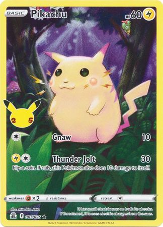 Celebrations - 005/025 - Pikachu