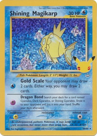 Celebrations Classic - 66/64 - Shining Magikarp