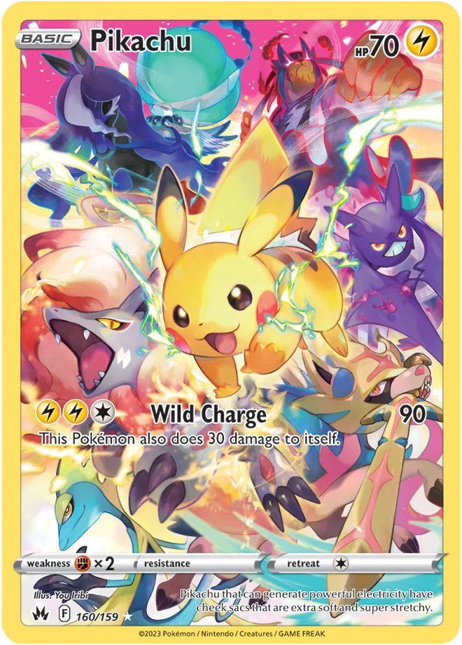 Crown Zenith - 160/159 - Pikachu