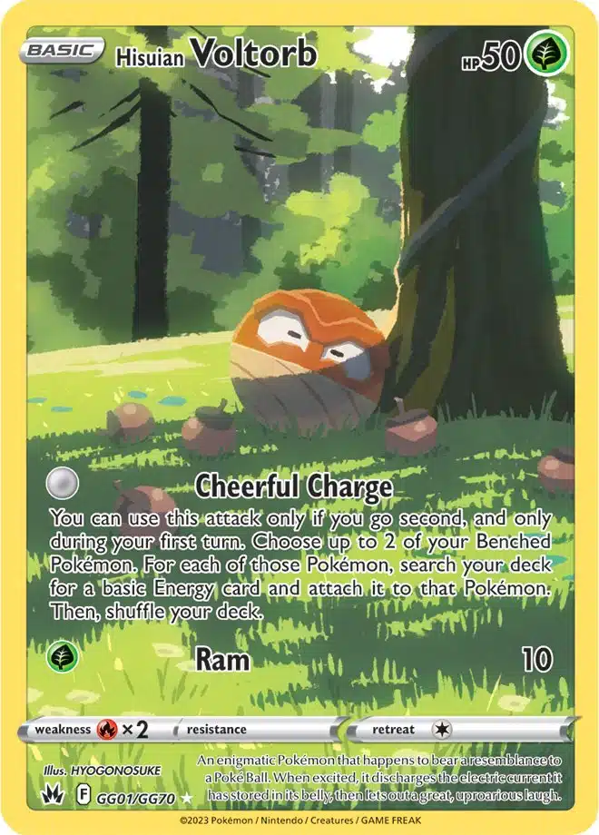Crown Zenith - GG01/GG70 - Hisuian Voltorb