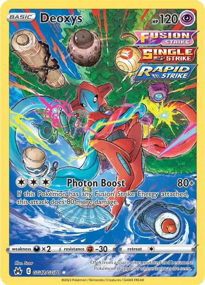 Crown Zenith - GG12/GG70 - Deoxys