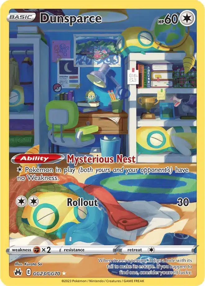 Crown Zenith - GG23/GG70 - Dunsparce