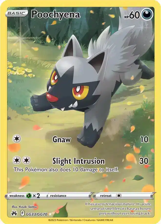Crown Zenith - GG33/GG70 - Poochyena