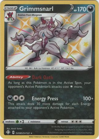 Shining Fates - SV085/SV122 - Grimmsnarl
