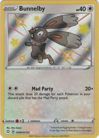 Shining Fates - SV097/SV122 - Bunnelby