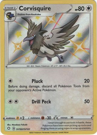 Shining Fates - SV102/SV122 - Corvisquire