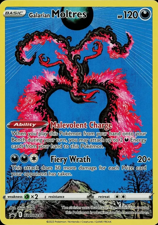 Black Star Promos - SWSH284 - Galarian Moltres