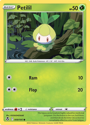 Silver Tempest - 009/195 - Petilil