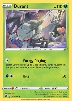 Silver Tempest - 013/195 - Durant