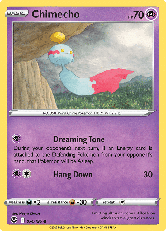 Silver Tempest - 074/195 - Chimecho