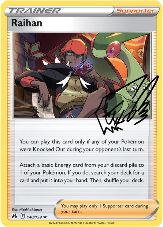 Crown Zenith - 140/159 - Raihan (Holo)