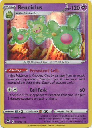 Silver Tempest - 078/195 - Reuniclus (Holo)