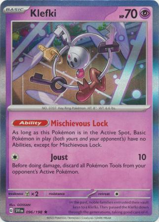 Scarlet & Violet - 096/198 - Klefki (Holo)