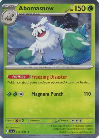 Paldea Evolved - 011/193 - Abomasnow (Holo)