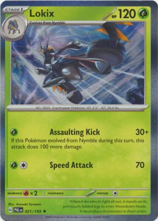 Paldea Evolved - 021/193 - Lokix (Holo)