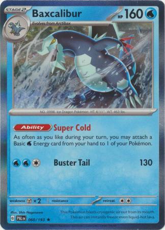 Paldea Evolved - 060/193 - Baxcalibur (Holo)