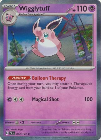 Paldea Evolved - 084/193 - Wigglytuff (Holo)