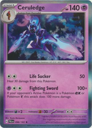 Paldea Evolved - 098/193 - Ceruledge (Holo)