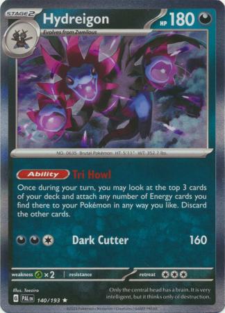 Paldea Evolved - 140/193 - Hydreigon (Holo)