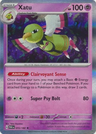 Paradox Rift - 072/182 - Xatu (Holo)