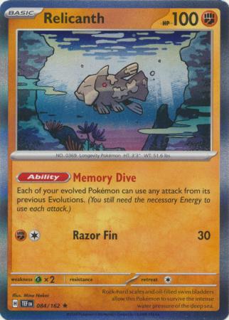 Temporal Forces - 084/162 - Relicanth (Holo)