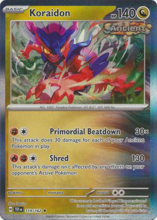 Temporal Forces - 119/162 - Koraidon (Holo)