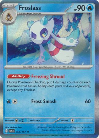 Twilight Masquerade - 053/167 - Froslass (Holo)