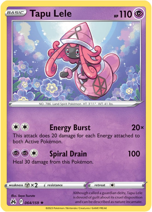 Crown Zenith - 064/159 - Tapu Lele (Holo)